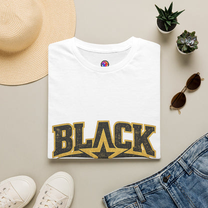 Ghana Black Stars T-Shirt — Bold Vintage Star Logo Tee