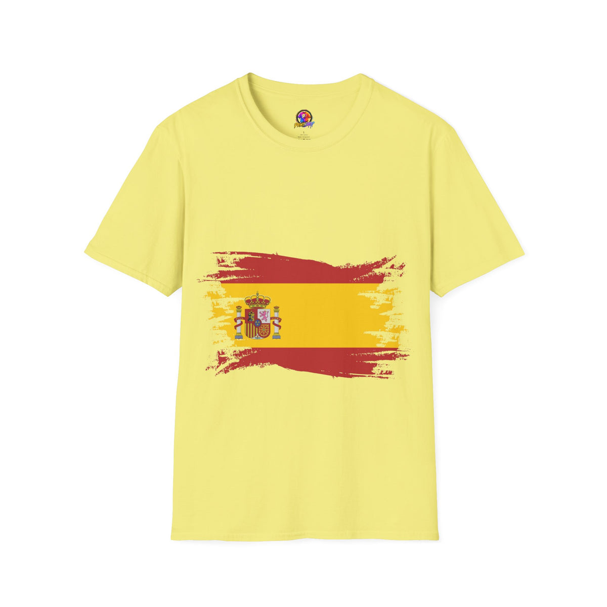 Spain Flag T-Shirt — Distressed Spanish Flag Graphic Tee