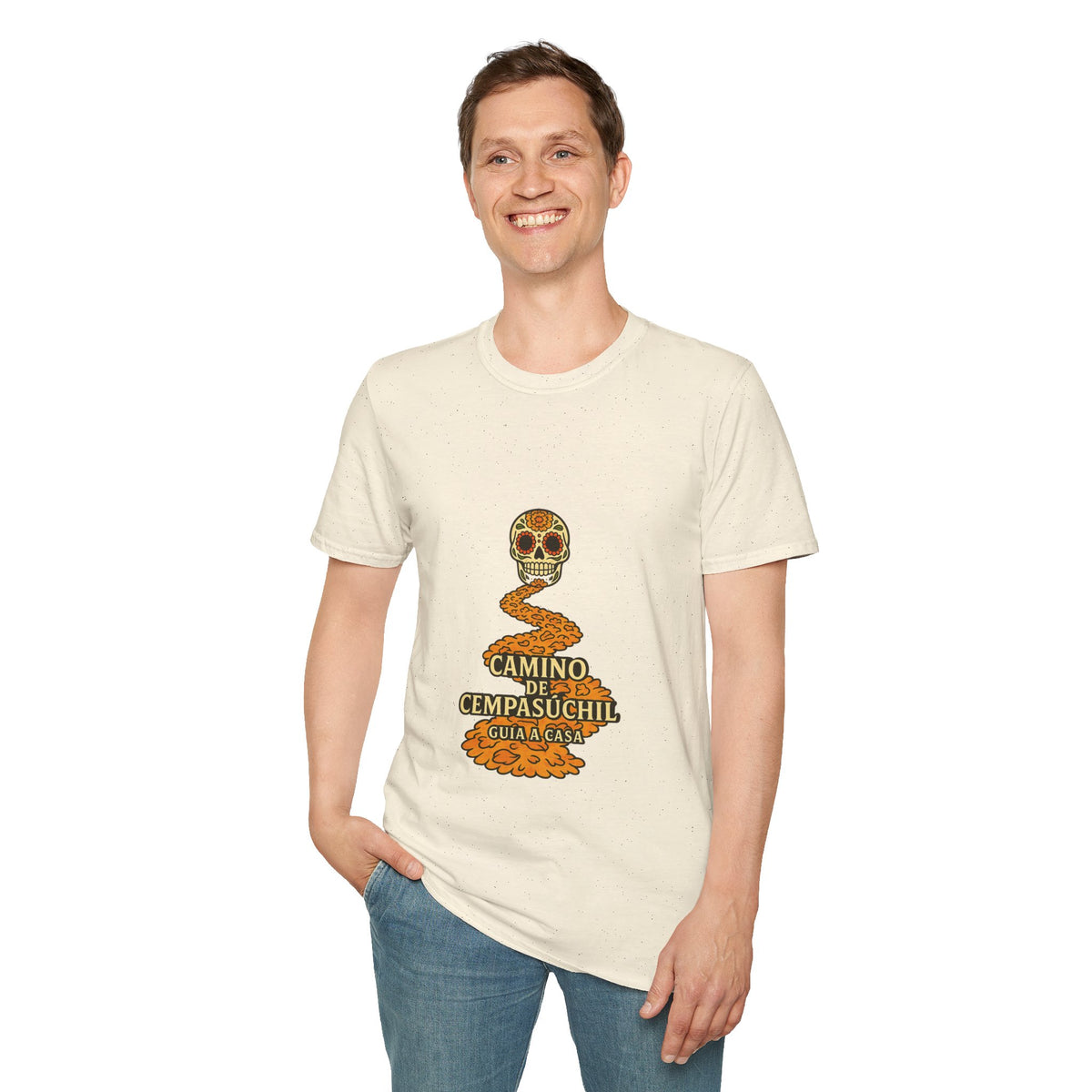 Day of the Dead Skull & Marigold T-Shirt - Trending Now - October 2026
