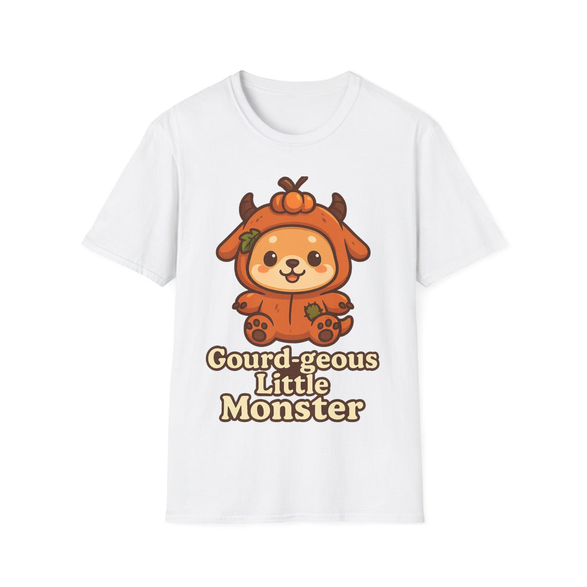 Gorgeous Little Monster Halloween Dog Graphic Tee, Cute Puppy Costume T-Shirt - Trending Now - September 2026