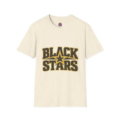 Ghana Black Stars T-Shirt — Bold Vintage Star Logo Tee