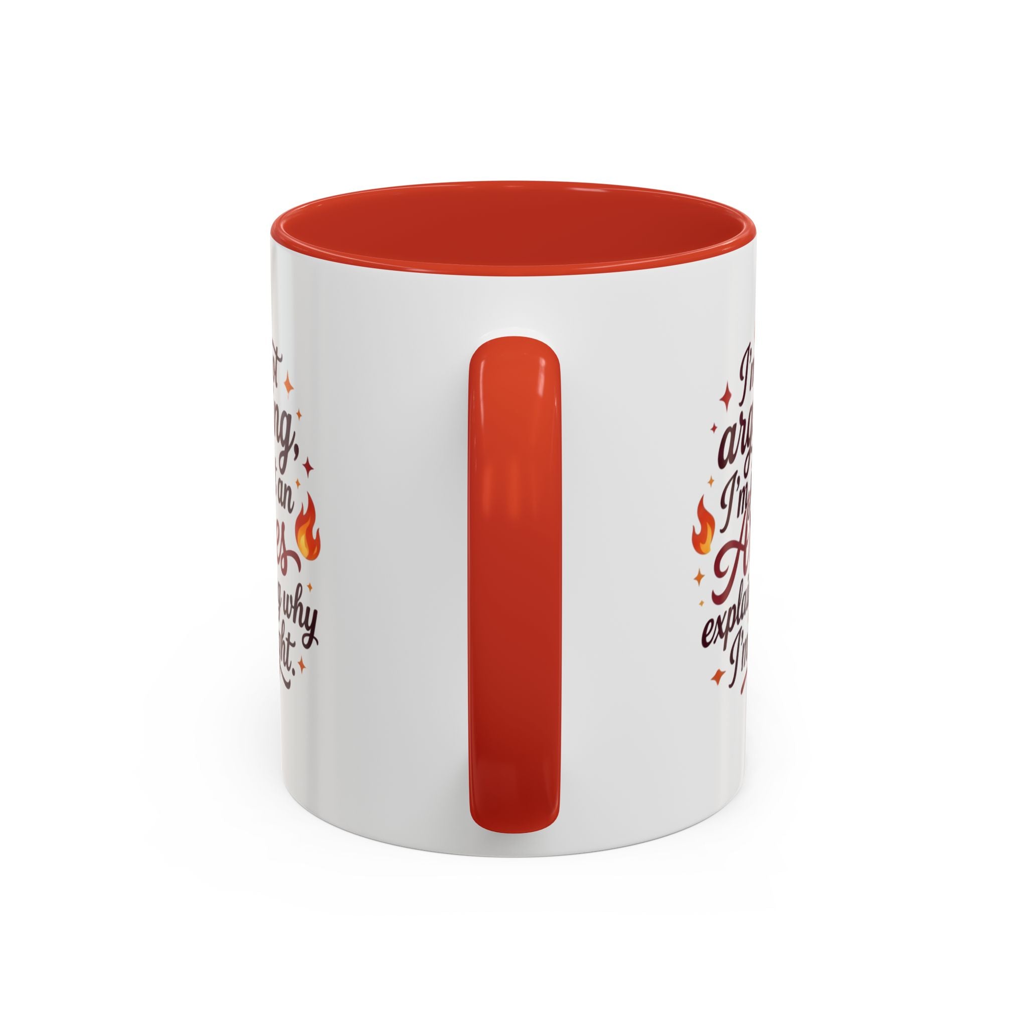 Aries Coffee Mug - “I’m Not Arguing, I’m Just an Aries Explaining Why I’m Right” Accent Mug