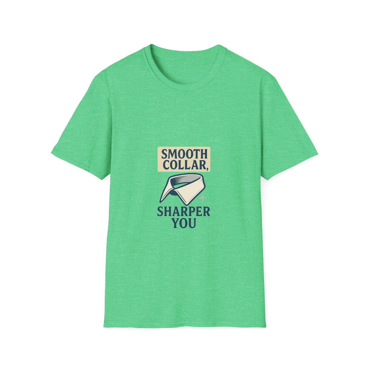 T-Shirt — "Smooth Collar, Sharper You" Razor Graphic Tee - Trending Now - October 2026