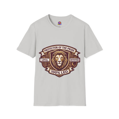 Protector of the Pride Lion T-Shirt — 100% Leo Zodiac Tee