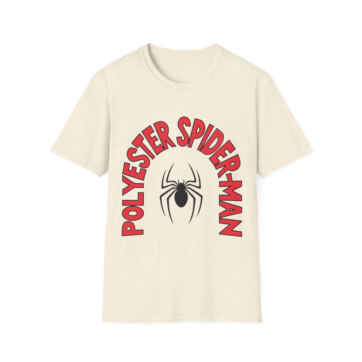 Spider Graphic T-Shirt — "Polyester Spiderman" Retro Spider Logo Tee - Trending Now - August 2026