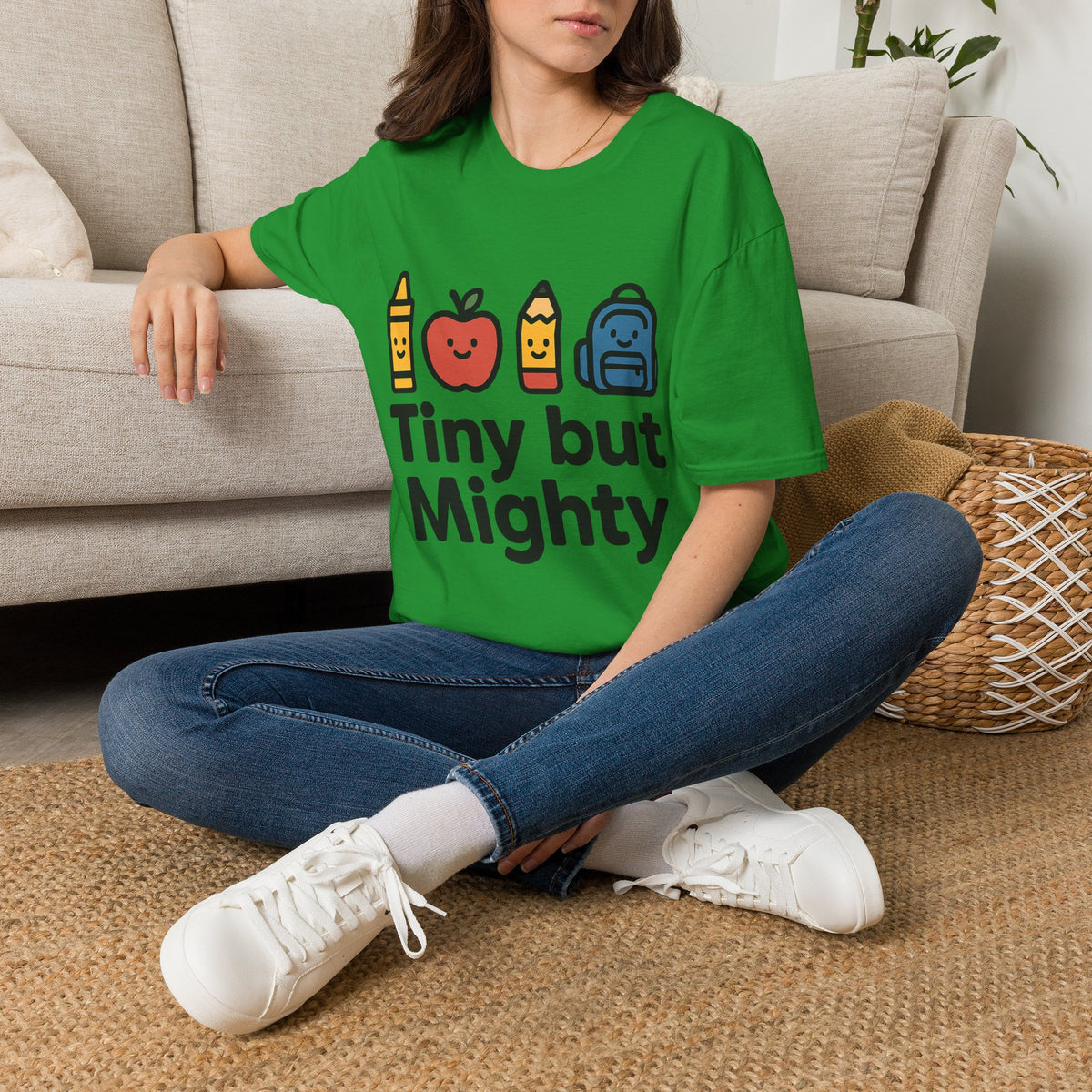 Cute School Supplies Graphic T‑Shirt — Pencil Apple Crayon Backpack Design - Trending Now - August 2026