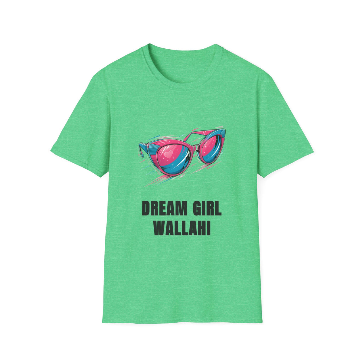 Dream Girl Wallahi T-Shirt — Retro Pink Sunglasses Graphic Tee - Trending Now - August 2026
