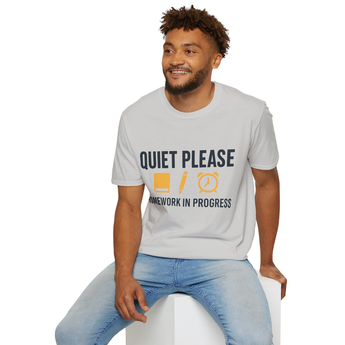 Quiet Please Pocket Tee — Minimalist 'Quiet Please' Graphic T-Shirt - Trending Now - August 2026