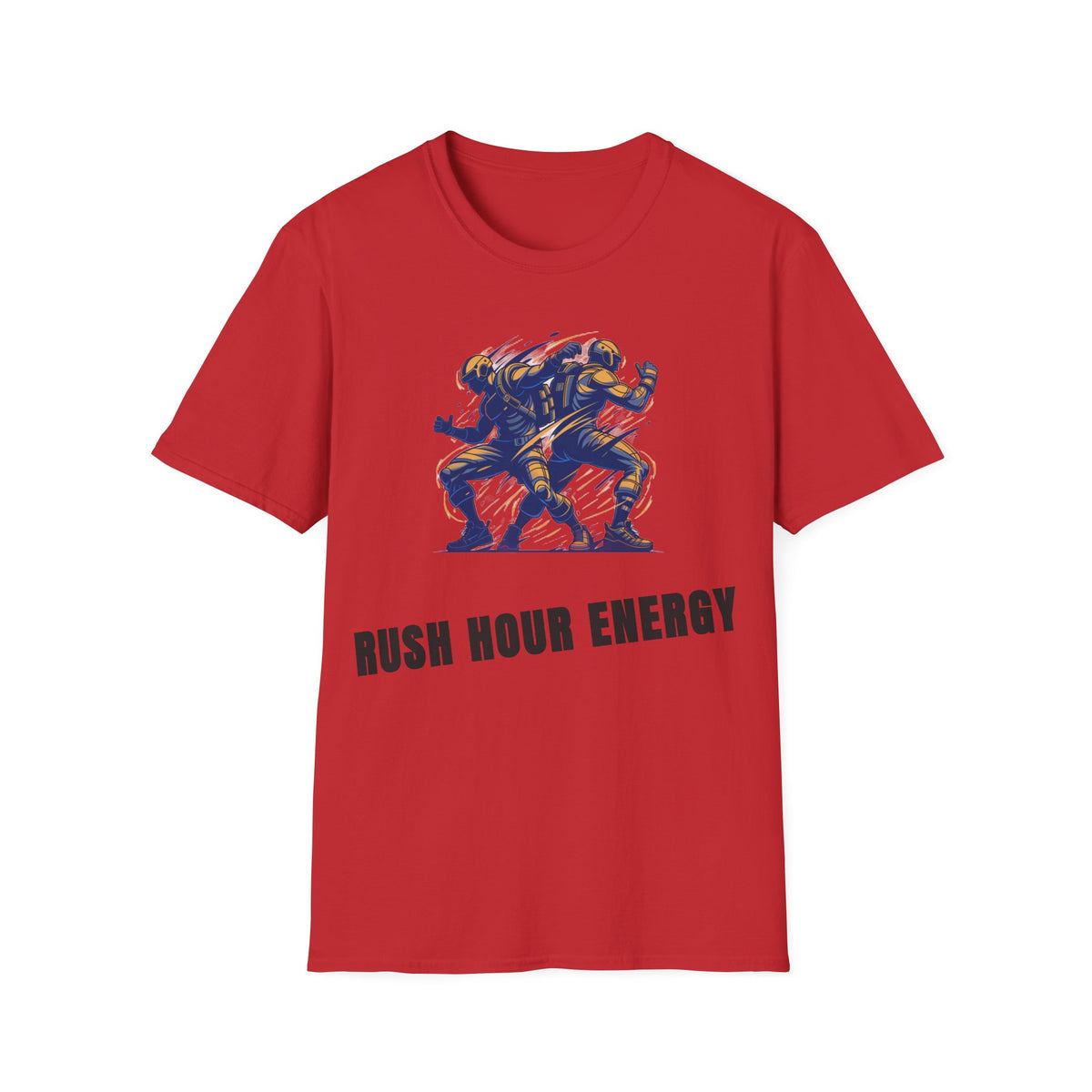 T-Shirt — 'Rush Hour Energy' Football Player Graphic Tee - Trending Now - September 2026