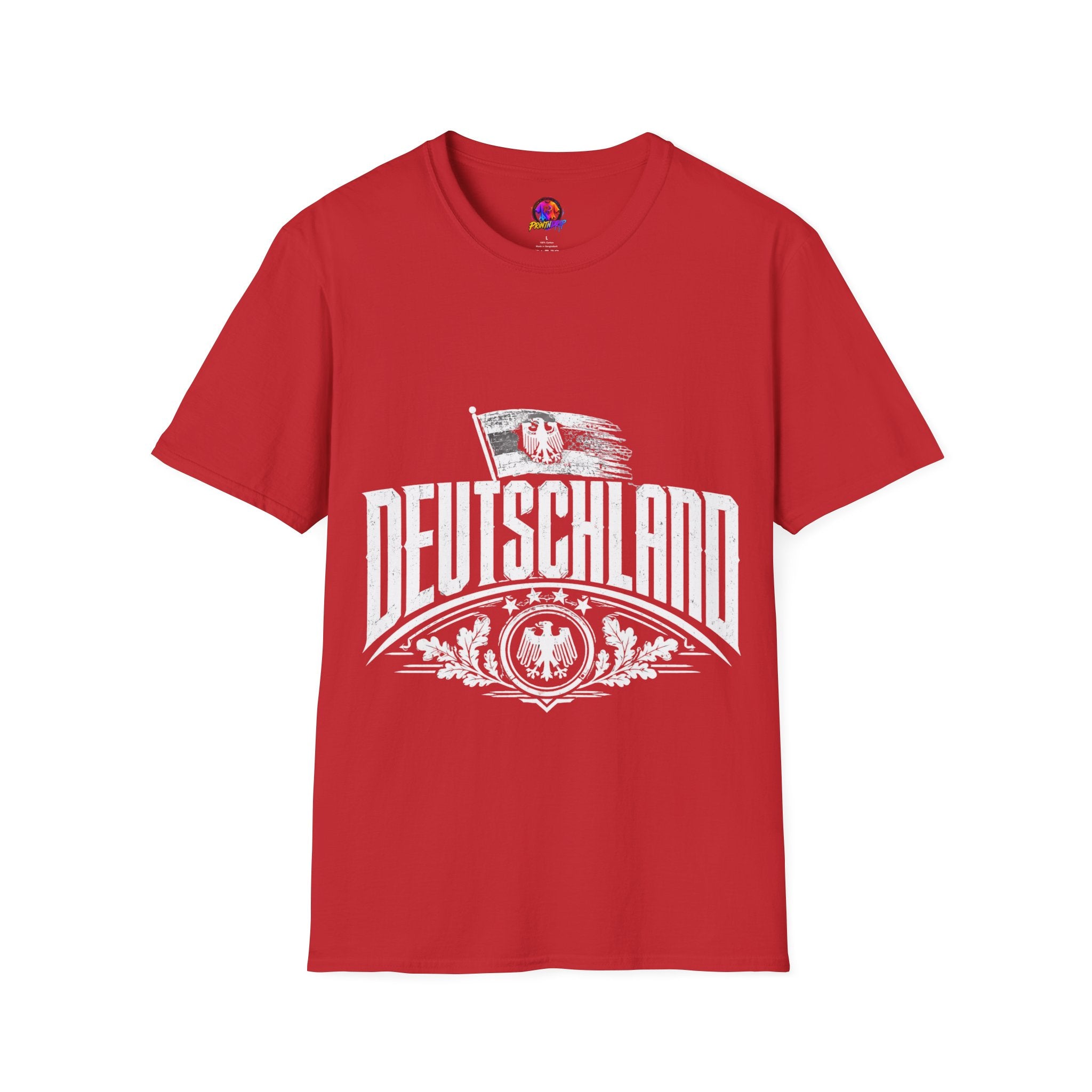 Germany Deutschland T-Shirt — Vintage German Crest Soccer Fan Tee