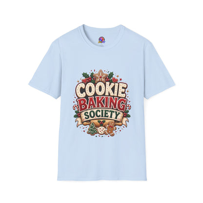 Cookie Baking Society T-Shirt — Holiday Baking Graphic Tee