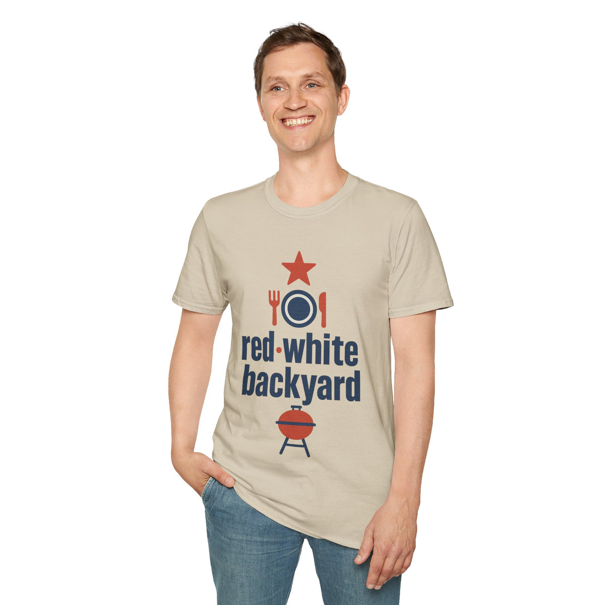 Patriotic BBQ T-Shirt — Red Star Plate Grill Graphic - Trending Now - August 2026
