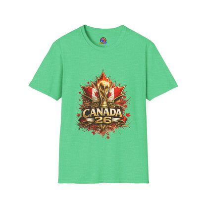 Canada World Cup T‑Shirt — Maple Leaf Soccer Trophy 26