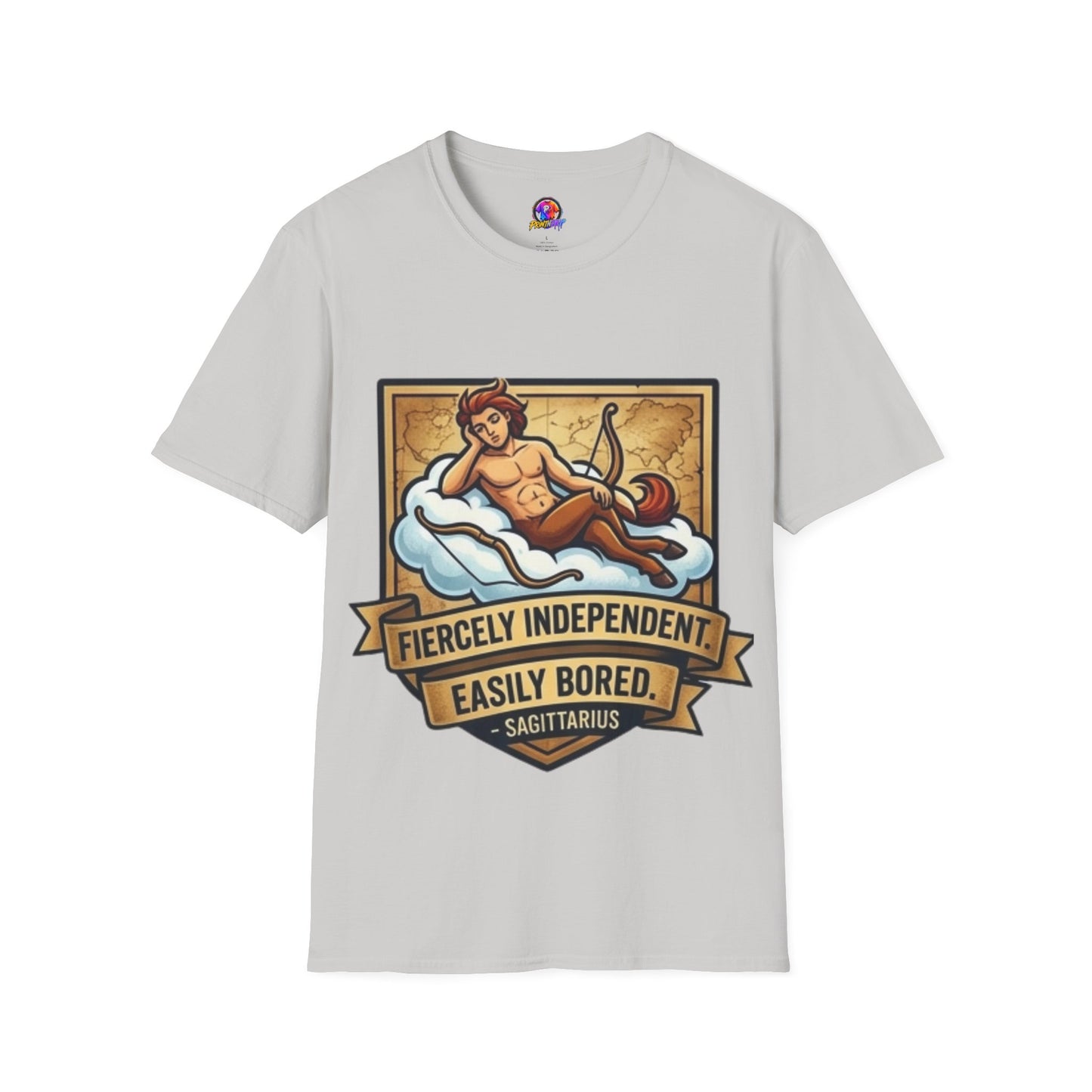 Sagittarius Zodiac T‑Shirt — Fiercely Independent, Easily Bored Astrology Tee