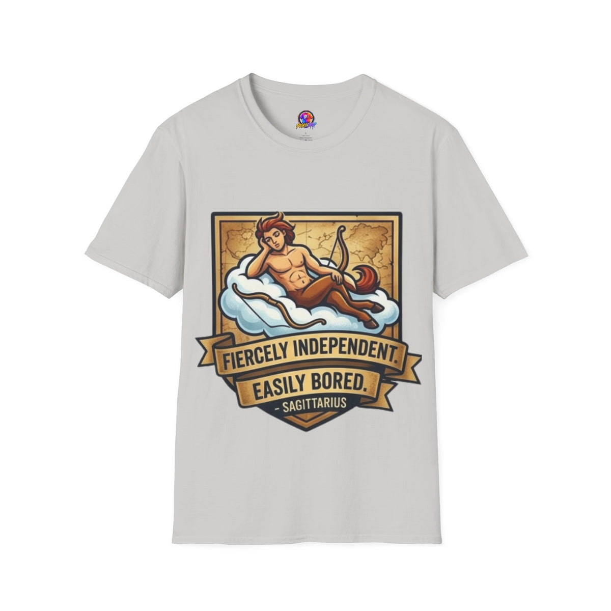 Sagittarius Zodiac T‑Shirt — Fiercely Independent, Easily Bored Astrology Tee