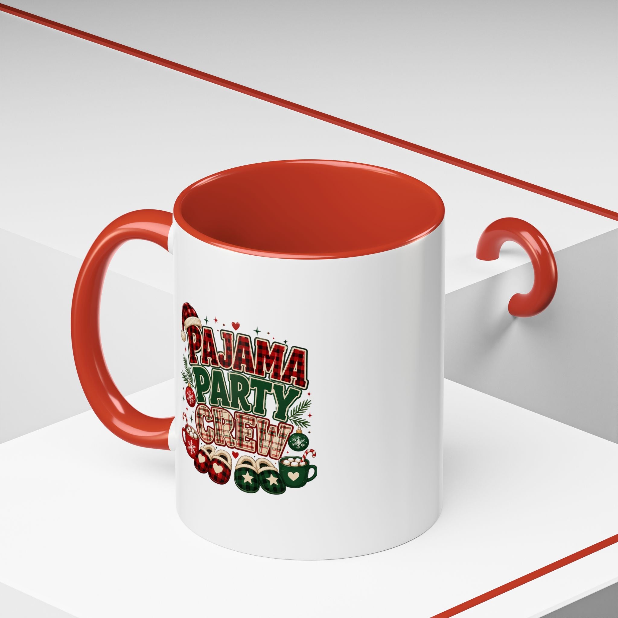 Accent Coffee Mug Pajama Party Crew