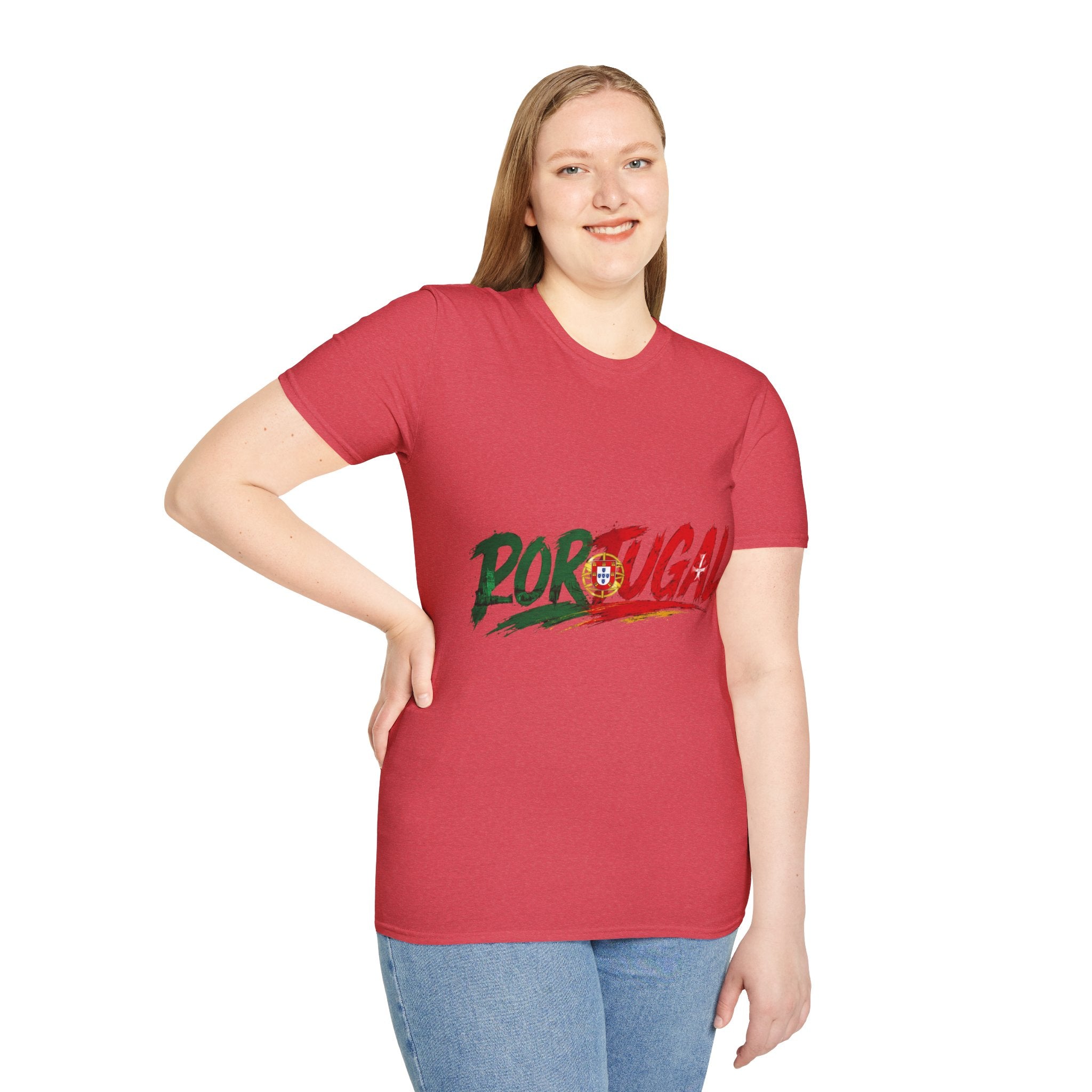 Portugal Flag Script T-Shirt — Portuguese Pride Tee