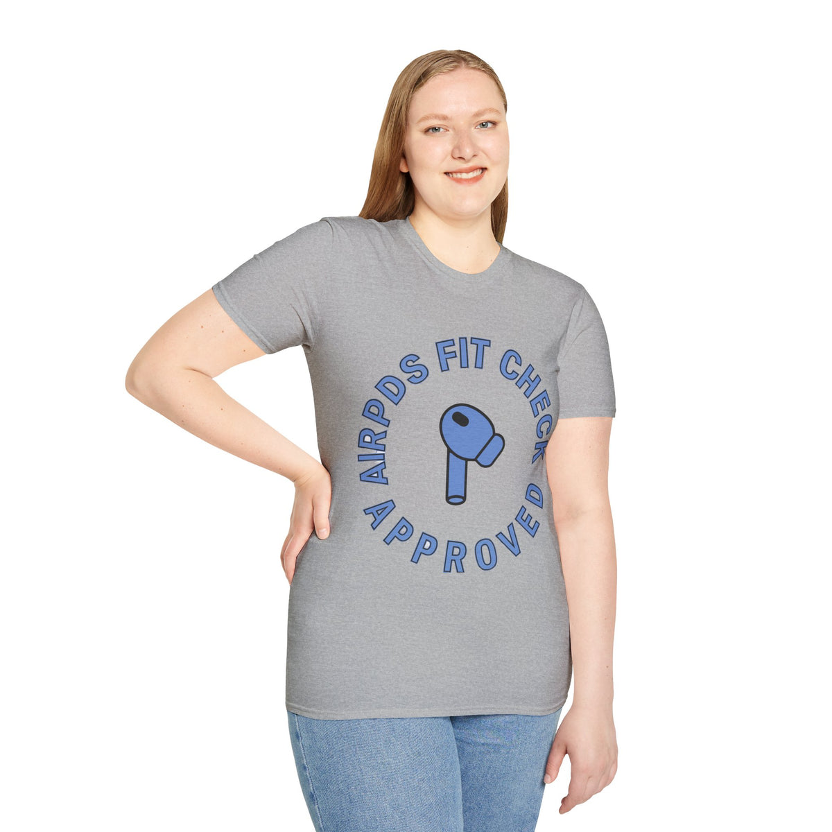 T‑Shirt — “AirPods Fit Check Approved” Graphic Tee - Trending Now - August 2026