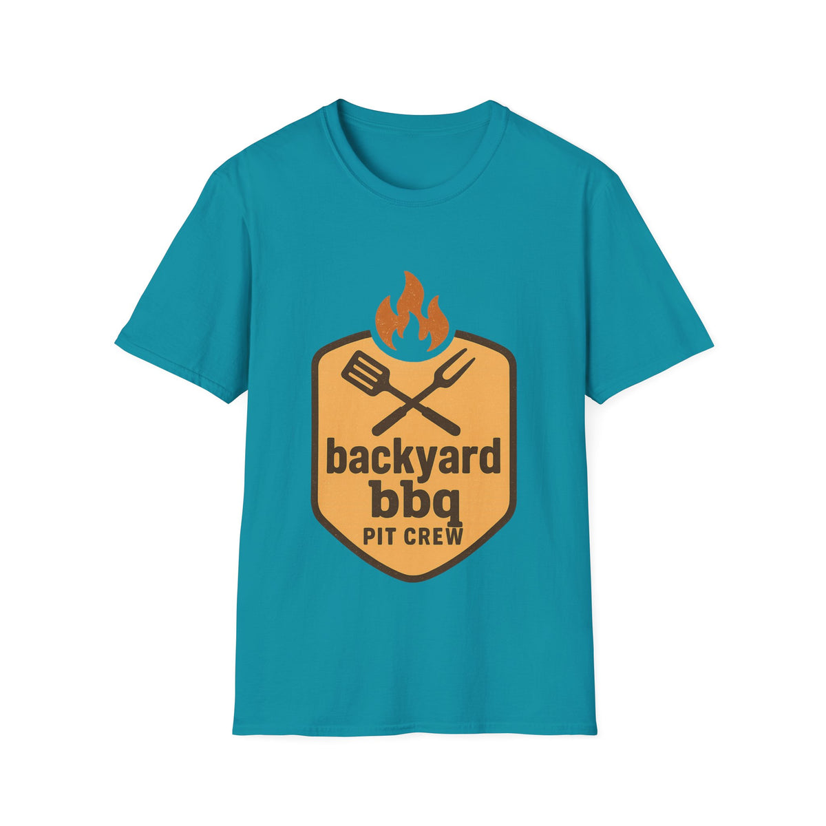 Backyard BBQ T-Shirt — Grilling Badge Tee - Trending Now - August 2026