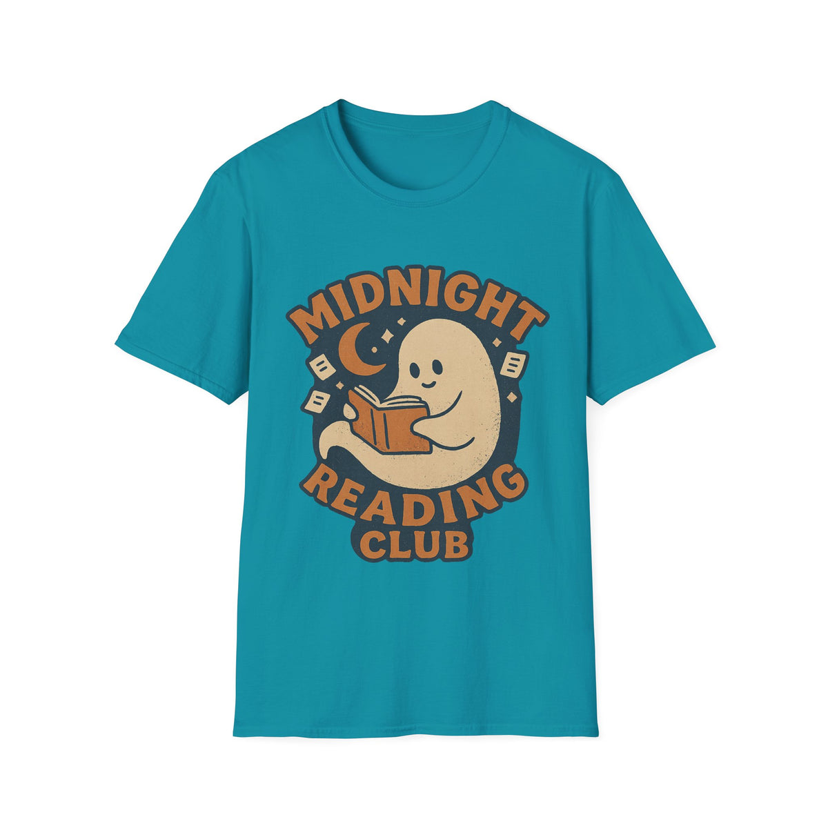 Midnight Reading Club T-Shirt — Cute Ghost Booklover Tee - Trending Now - August 2026