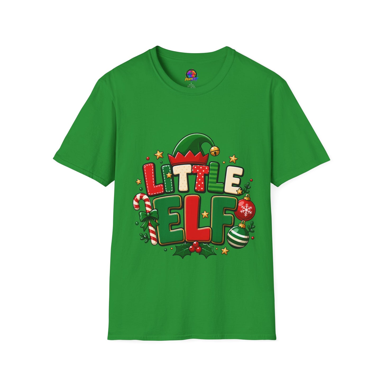 Little Elf Christmas T-Shirt — Cute Holiday Kids/Family Elf Tee