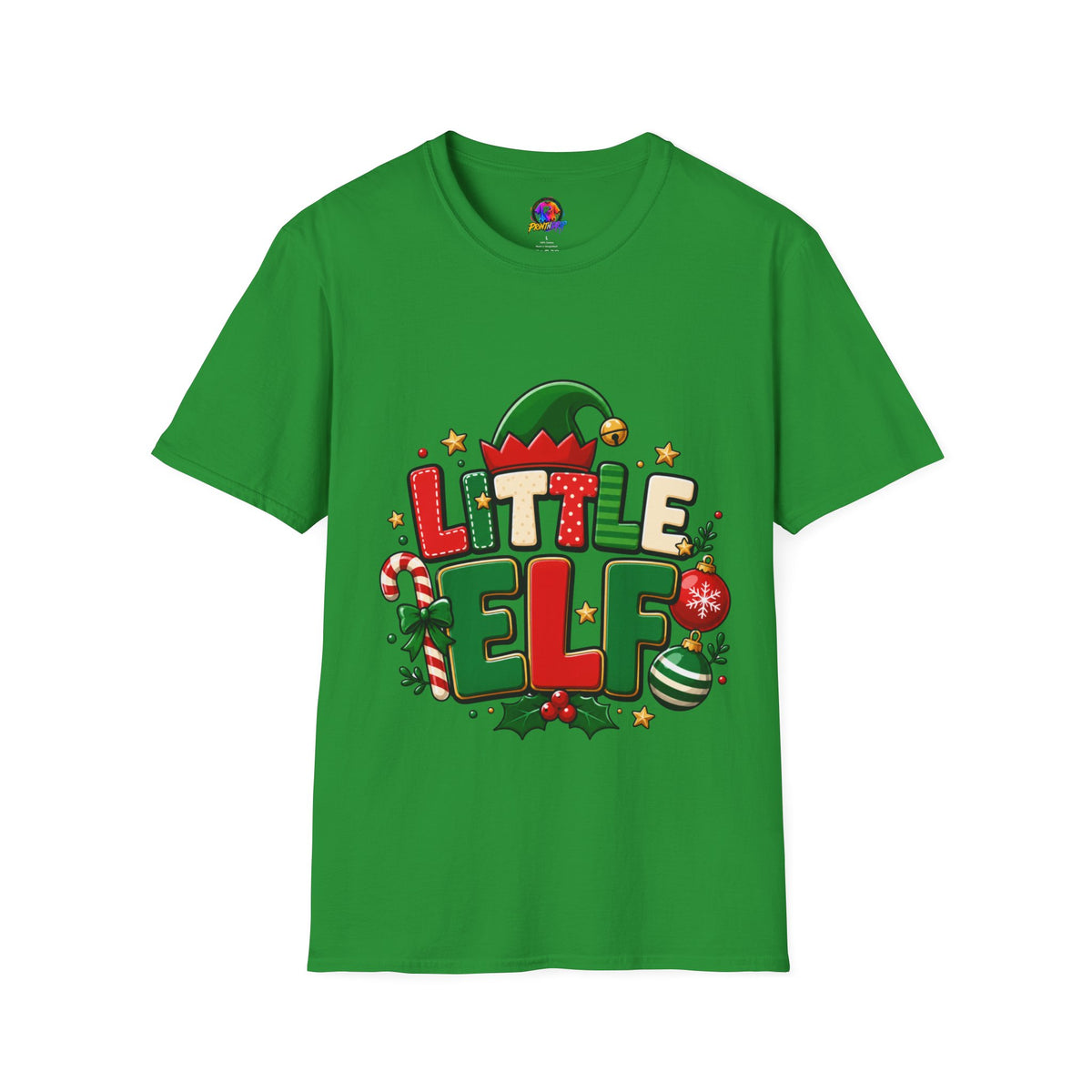 Little Elf Christmas T-Shirt — Cute Holiday Kids/Family Elf Tee