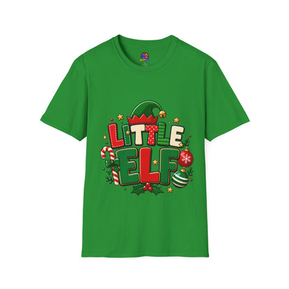 Little Elf Christmas T-Shirt — Cute Holiday Kids/Family Elf Tee