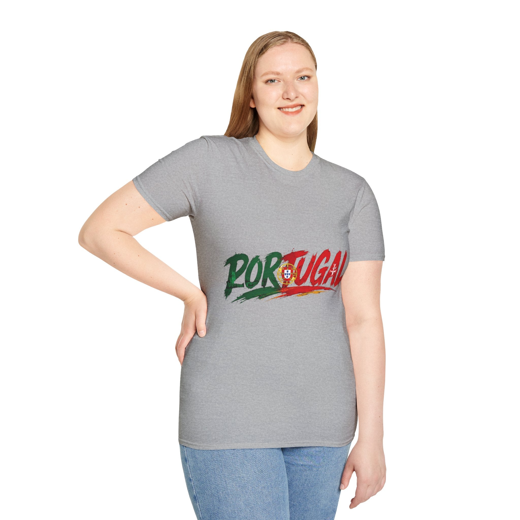 Portugal Flag Script T-Shirt — Portuguese Pride Tee