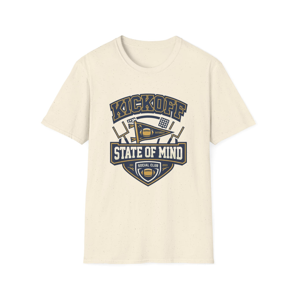 Kickoff Football Shield T‑Shirt — Game Day Vintage Style - Trending Now - August 2026