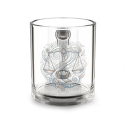 Libra Scales Glass Mug — 10oz Zodiac Astrology Coffee Cup