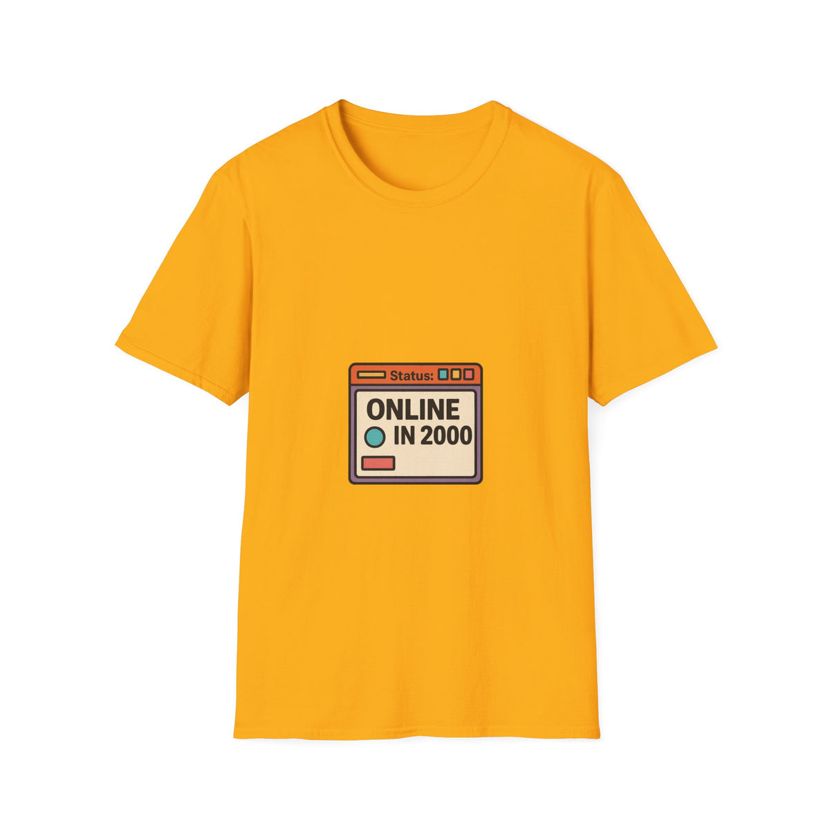 Online in 2000 Y2K Retro T-Shirt - Trending Now - October 2026