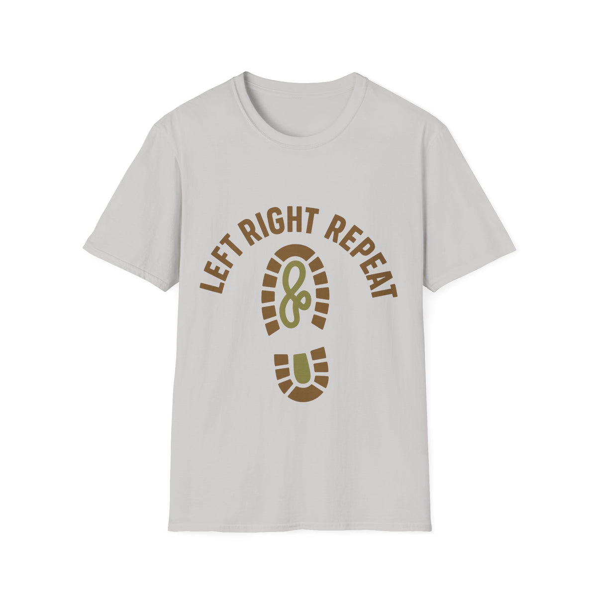 Left Right Ready Bootprint T-Shirt - Trending Now - September 2026