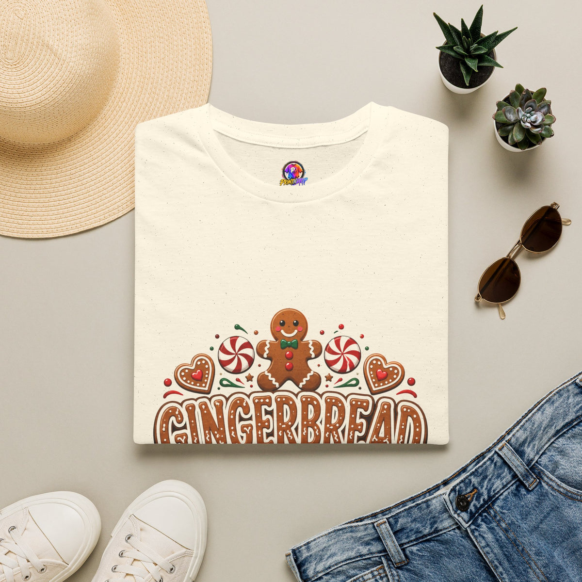 Gingerbread Gang T-Shirt — Cute Holiday Cookie Graphic Tee