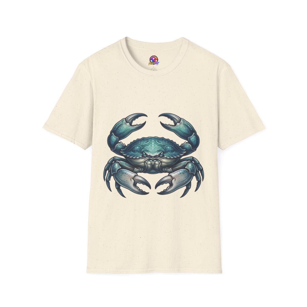 Crab Graphic T-Shirt — Coastal Sea Creature Tee