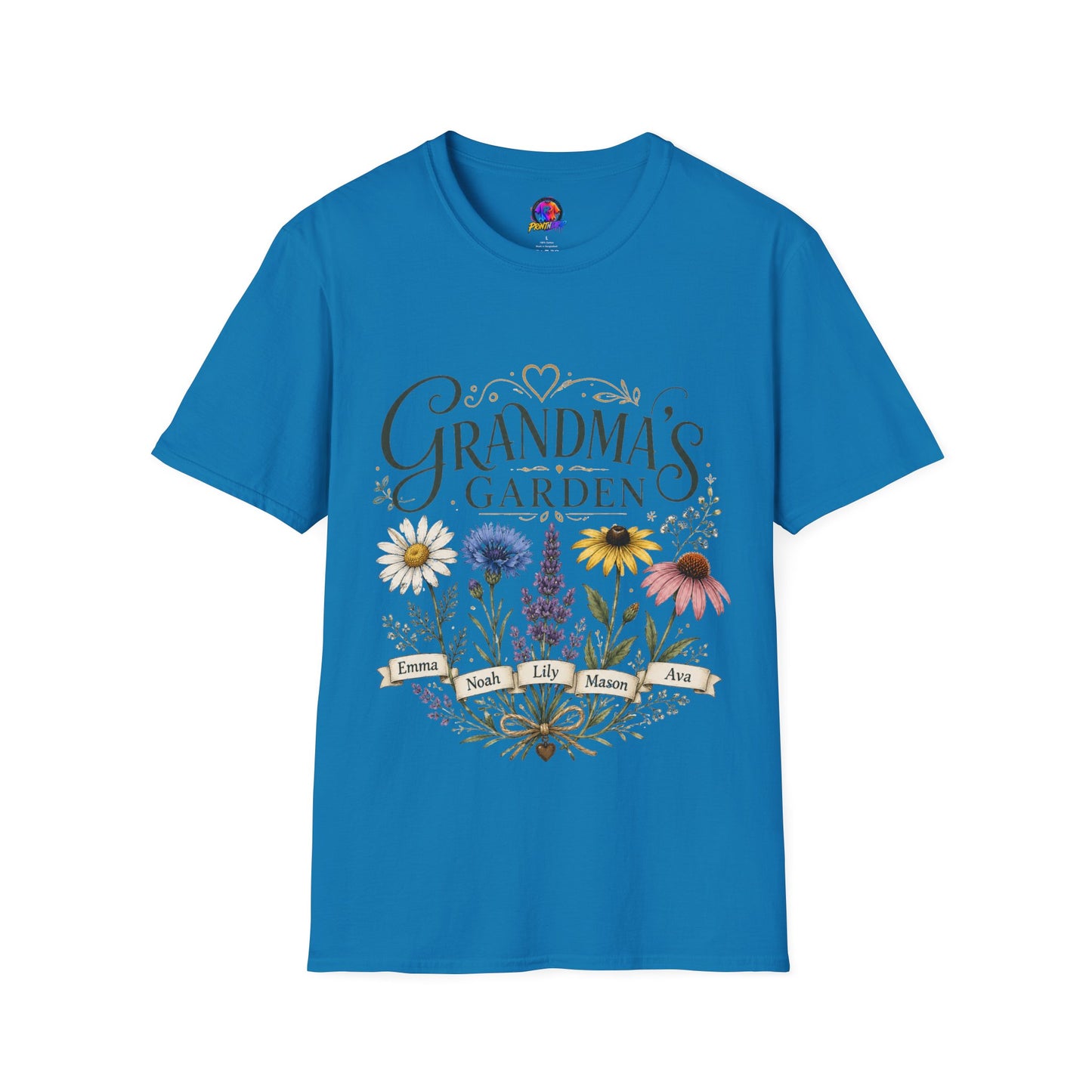 Grandma's Garden T-Shirt — Floral ‘Grandma’s Garden’ Gift Tee