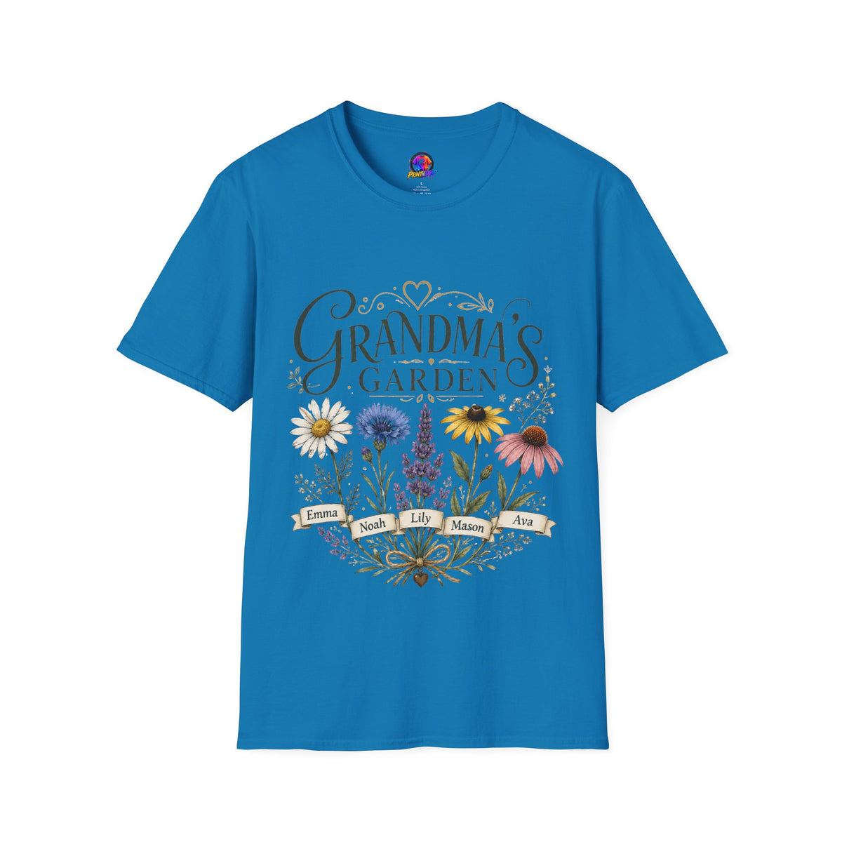 Grandma's Garden T-Shirt — Floral ‘Grandma’s Garden’ Gift Tee