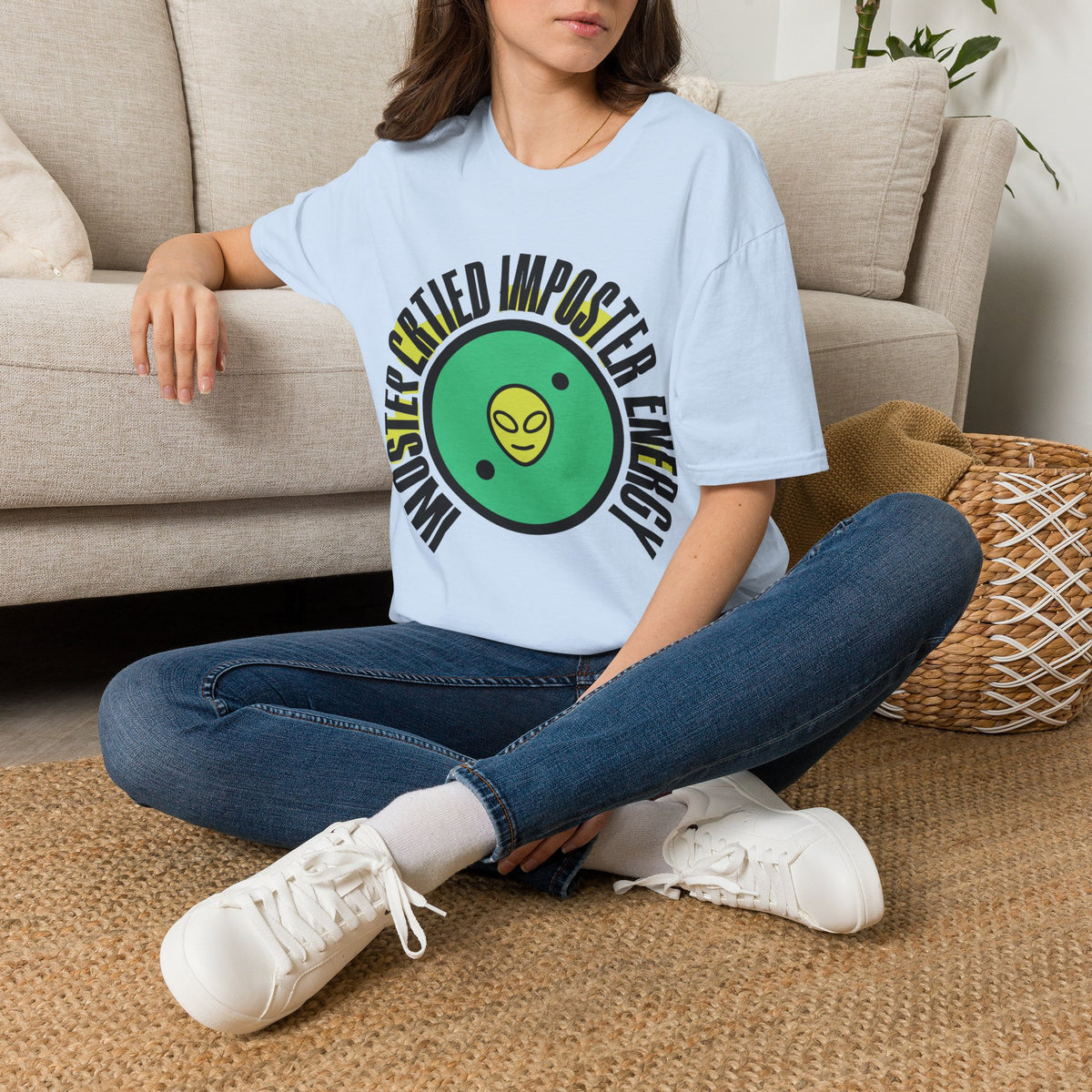 Imposter Energy T-Shirt — Playful Avocado Graphic Tee - Trending Now - August 2026