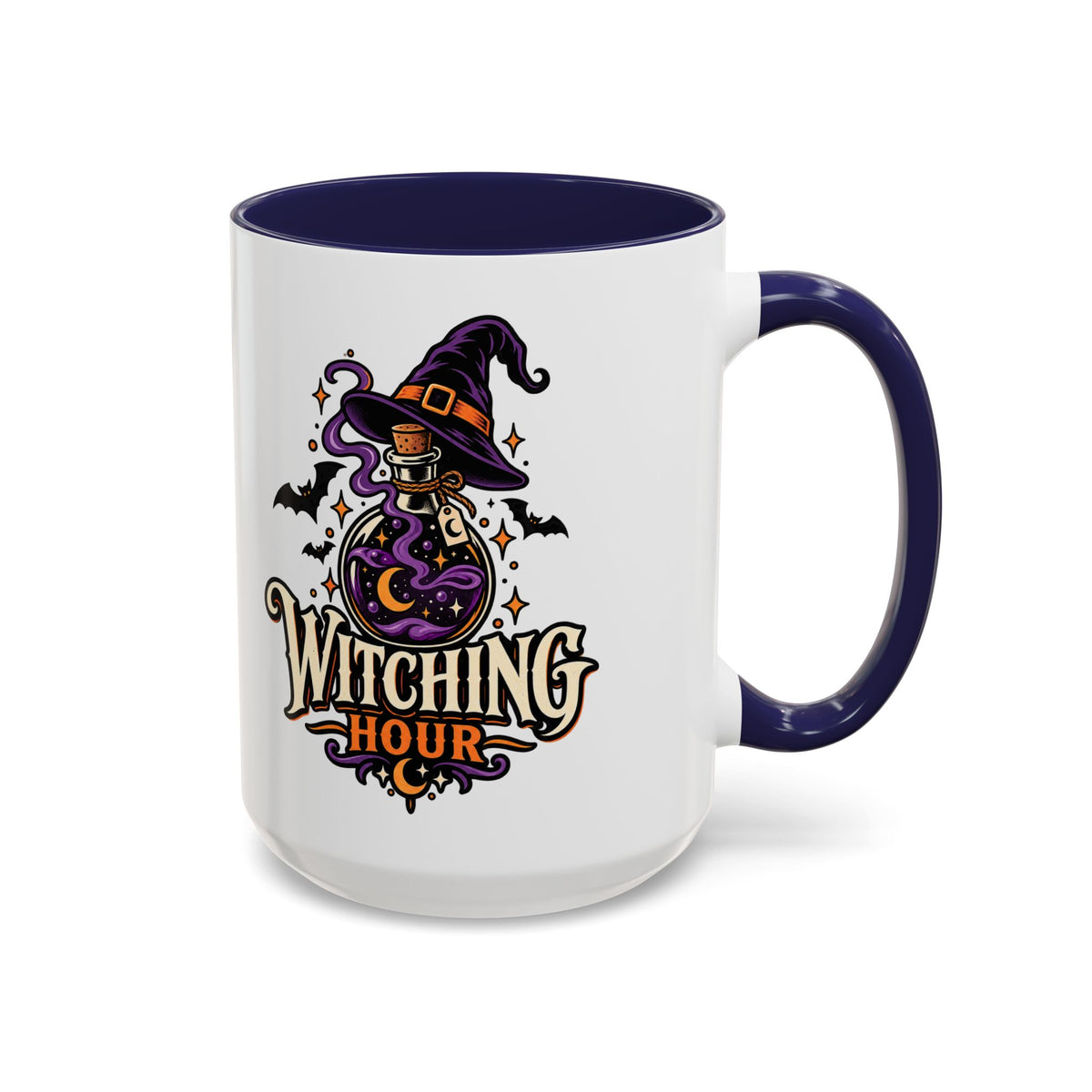 Witching Hour Coffee Mug — Halloween Witch Potion Accent Mug (11/15oz)