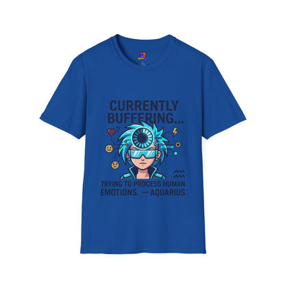 Currently Buffering T-Shirt — Funny Aquarius Zodiac Tee