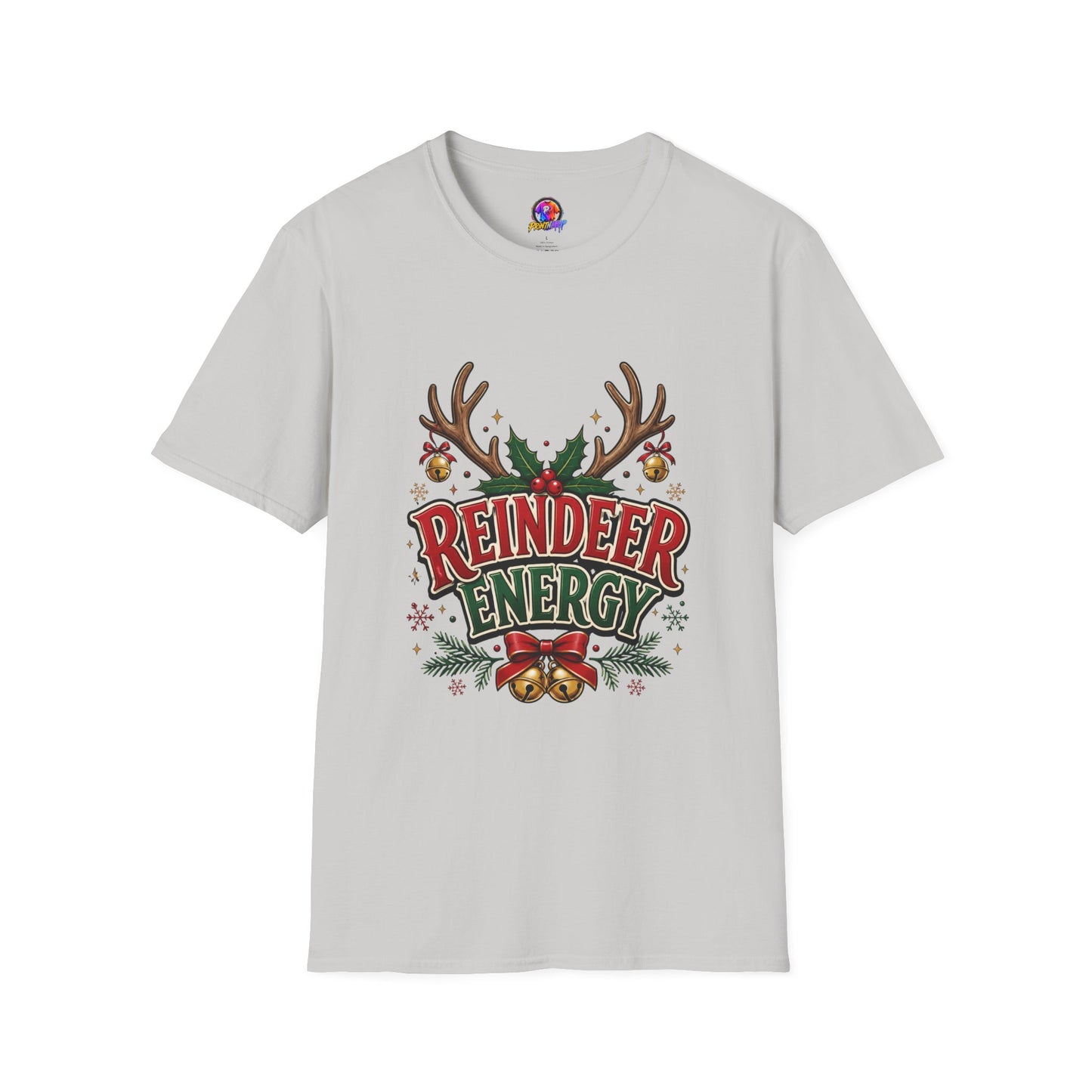 Reindeer Energy Christmas T-Shirt