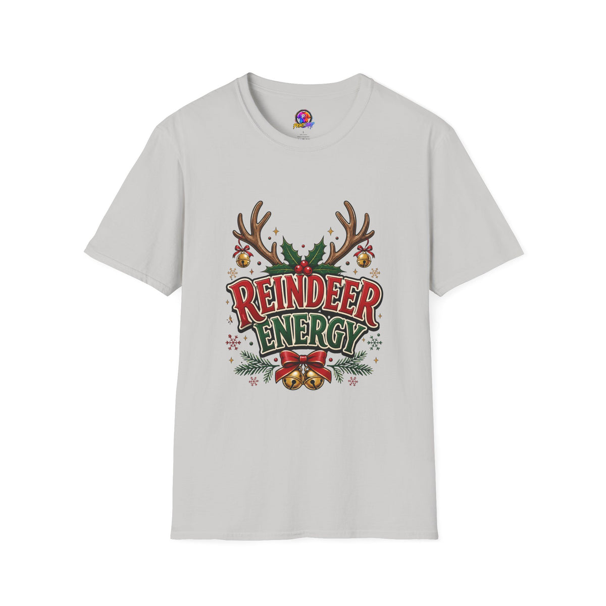 Reindeer Energy Christmas T-Shirt
