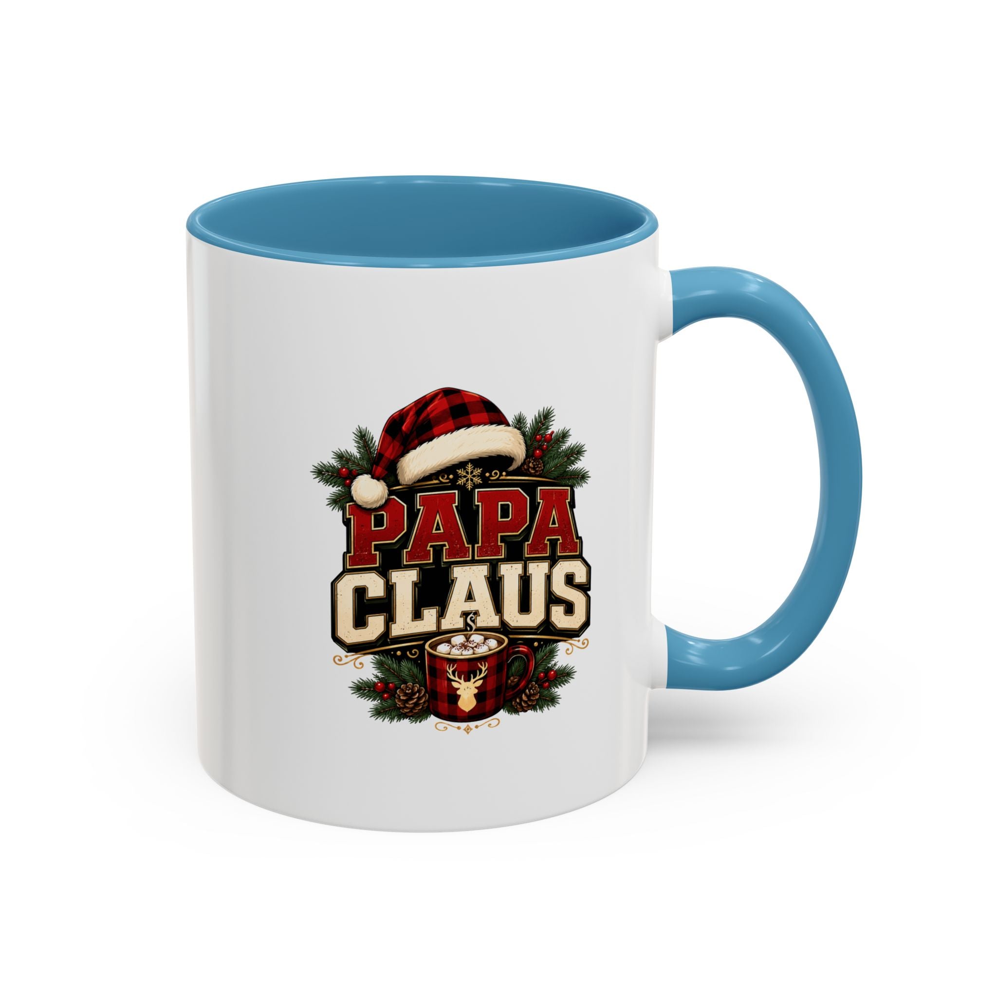Papa Claus Coffee Mug – Christmas Dad Holiday Accent Mug