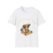 "Grown Man Doll Energy" Retro Toy Astronaut Tee - Funny Ironic Figure Collector White T-Shirt - Trending Now - September 2026