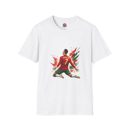 Portugal Soccer Player #7 Graphic T‑Shirt — Dynamic Portugal Fan Tee