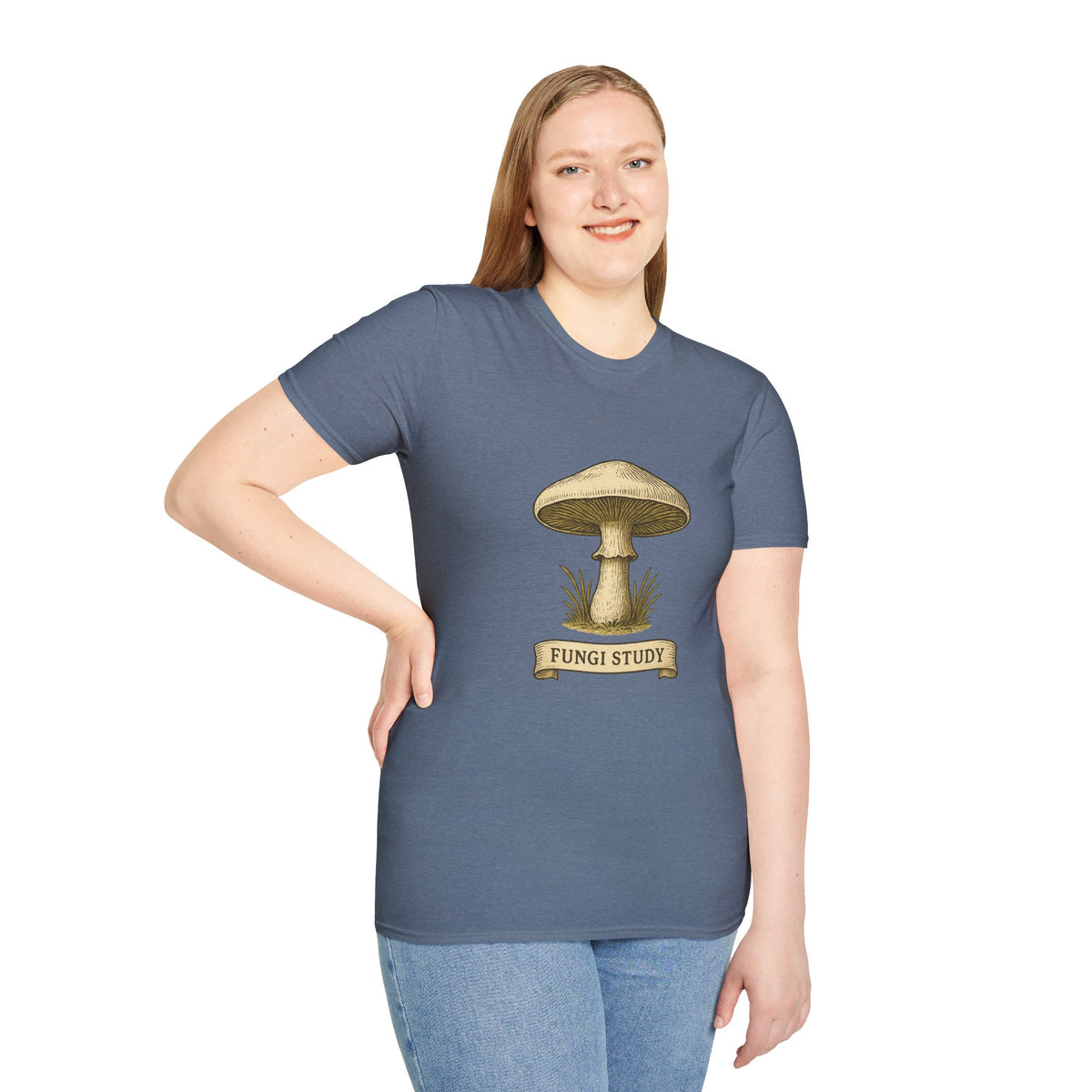 Mushroom Study T‑Shirt — Botanical Vintage Mushroom Illustration Tee - Trending Now - August 2026