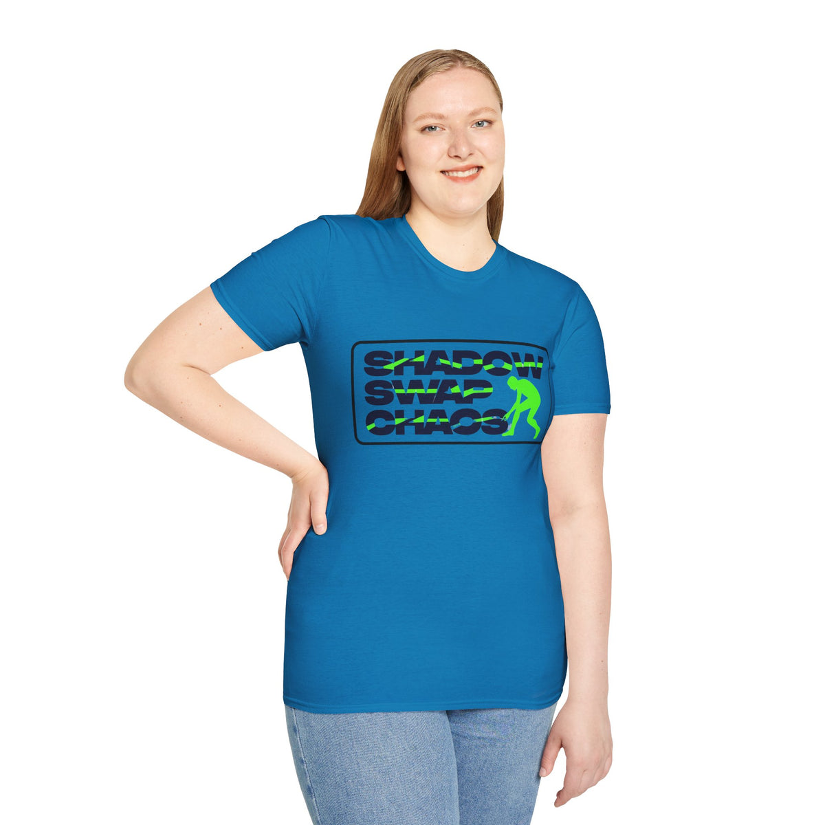 Shadow Swap Chaos T‑Shirt — Retro Neon Graphic Tee - Trending Now - August 2026