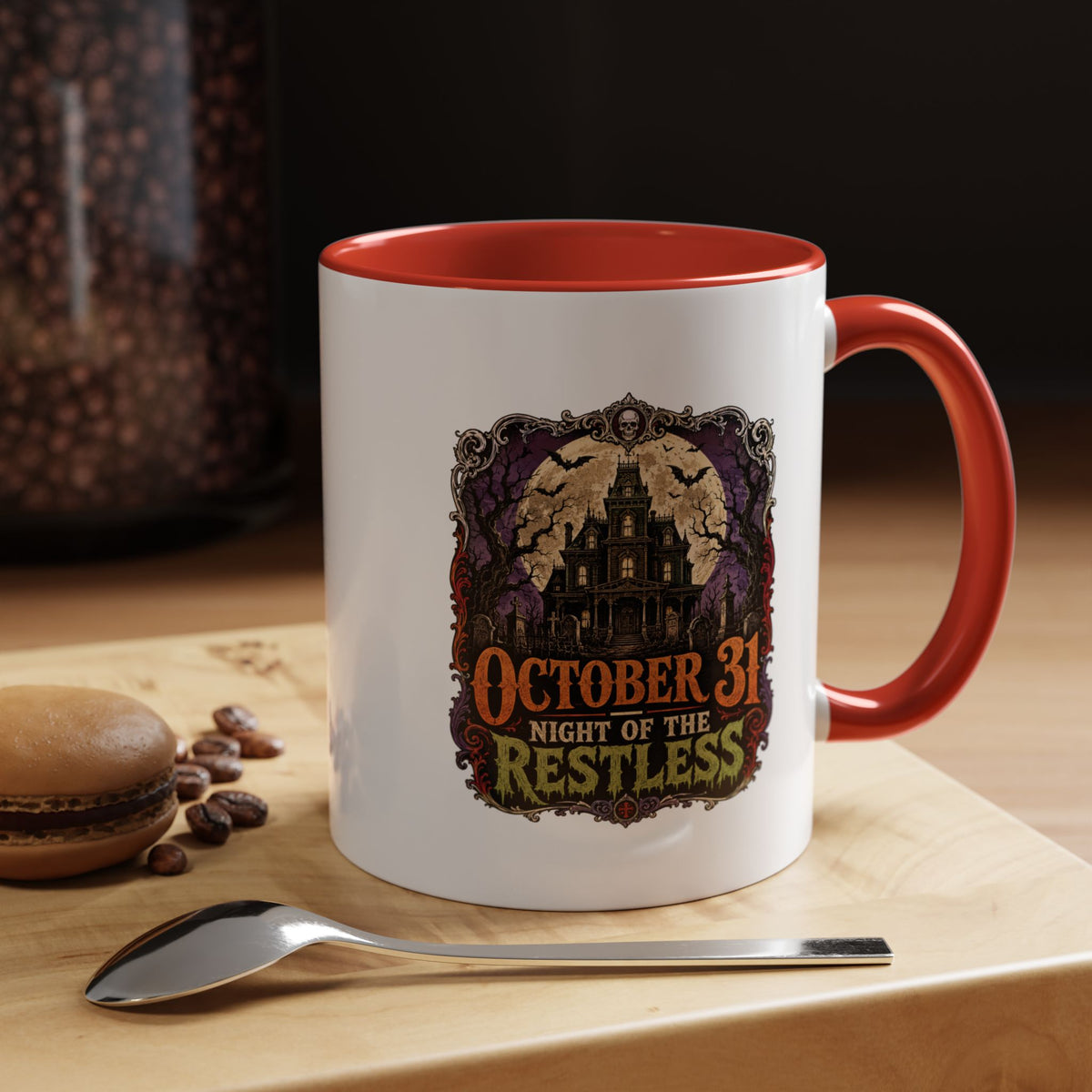Halloween  October 31 Accent Coffee Mug