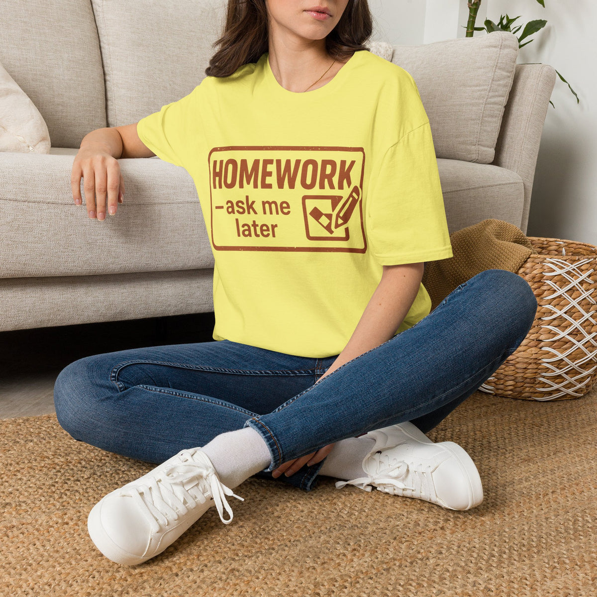 Homework Club T‑Shirt — 'Homework? Done Later' Retro Badge Tee - Trending Now - August 2026