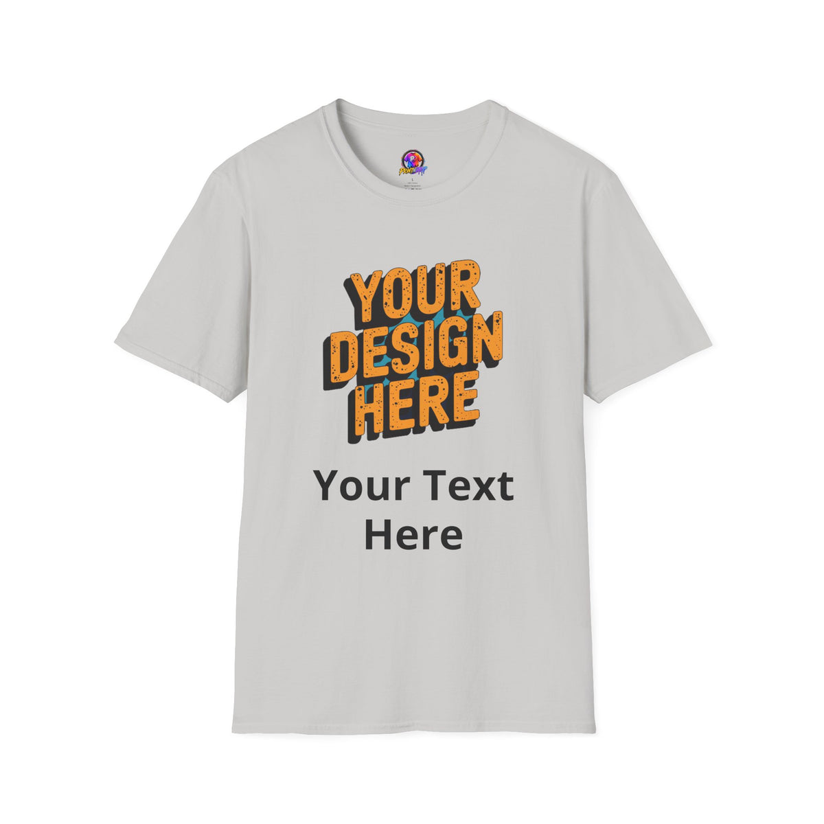 Unisex Softstyle T-Shirt - Personalize Your Own T-Shirt With Choice Of Your Colors And Designs