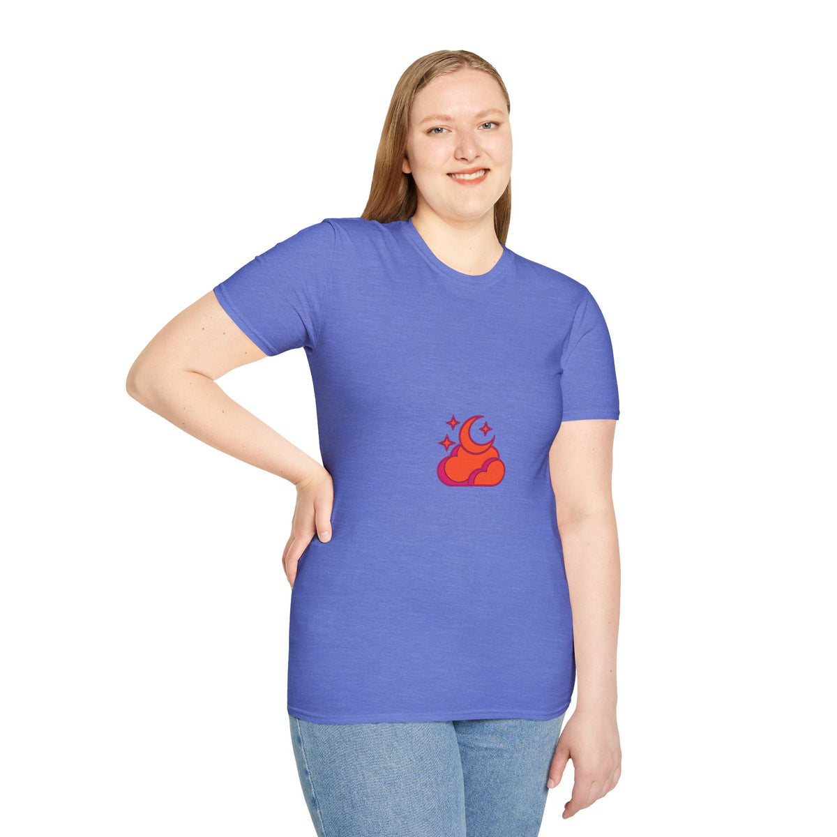 Moon & Stars Cloud T-Shirt — Cute Celestial Graphic Tee - Trending Now - September 2026